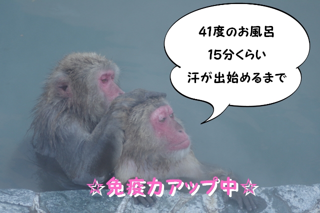 お風呂で免疫力回復